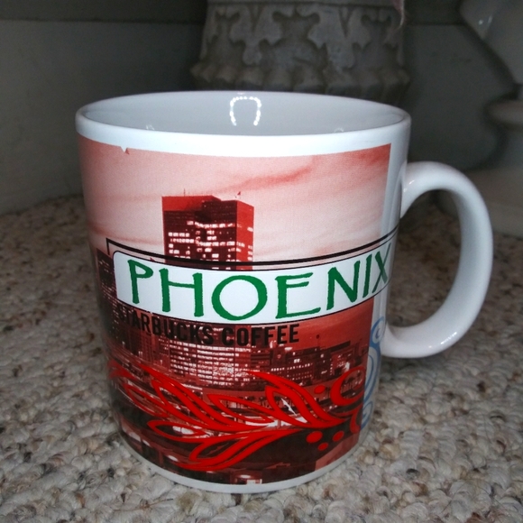 Starbucks Other - Vintage Starbucks 1999 X-Large  Phoenix City/Desert Collectible Coffee Mug